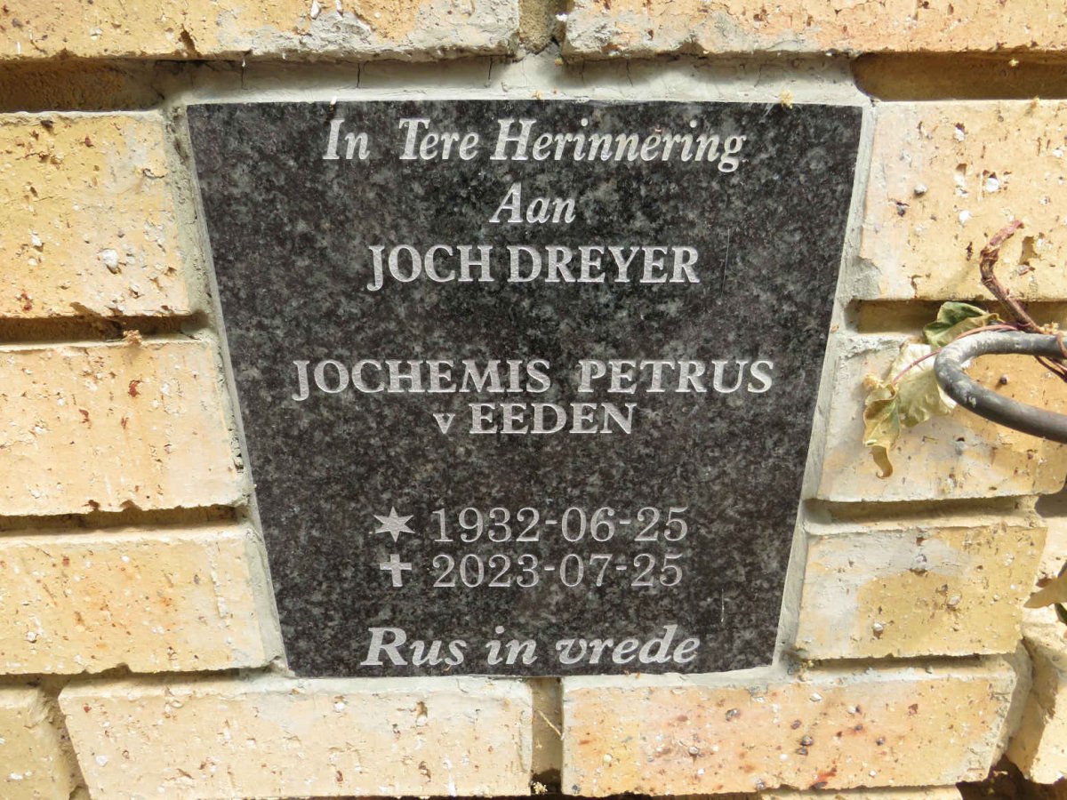 EEDEN Jochemis Petrus, v. 1932-2023