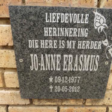 ERASMUS Jo-Anne 1977-2012