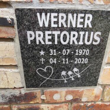 PRETORIUS Werner 1970-2020
