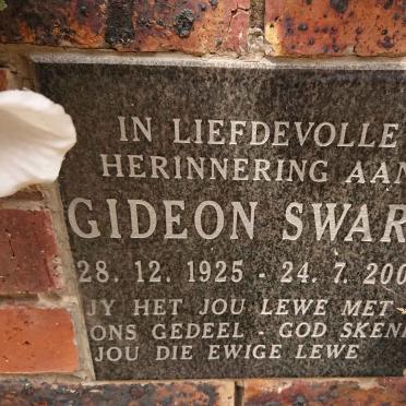 SWART Gideon 1925-2003