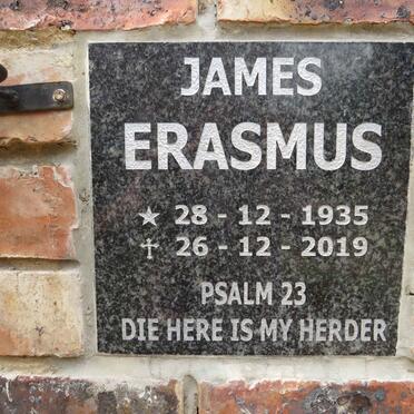 ERASMUS James 1935-2019