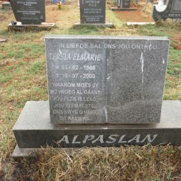 ALPASLAN Tersia Elmarie 1966-2000