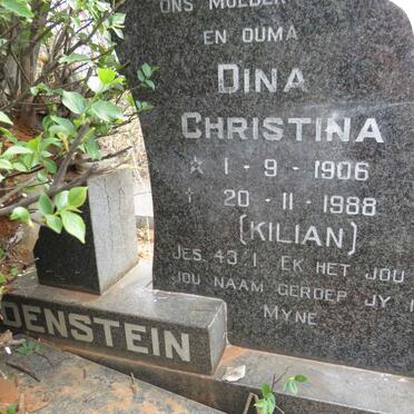 BODENSTEIN Albertus Abraham 1903-1985 & Dina Christina KILIAN 1906-1988 _2