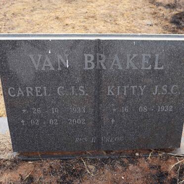 BRAKEL C.J.S., van 1933-2002 & J.S.C. 1932-