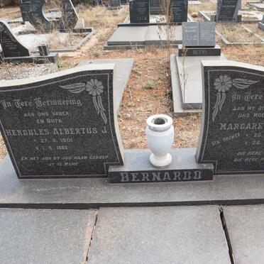 BERNARDO Hercules Albertus J. 1901-1986 & Margaretha Maria BRUWER 1903-1981