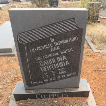 COUTLIS Carolina Gertruida 1910-1984
