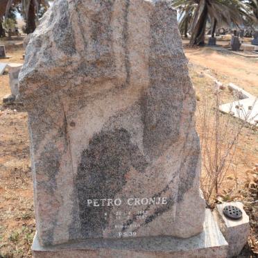CRONJE Petro 1962-2003