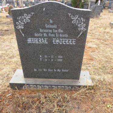 CELLIERS Murial Estelle 1914-2000