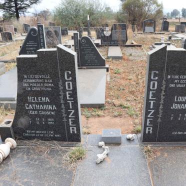 COETZER Lourens Johannes 1910-1981 & Helena Catharina GOOSEN 1906-1997