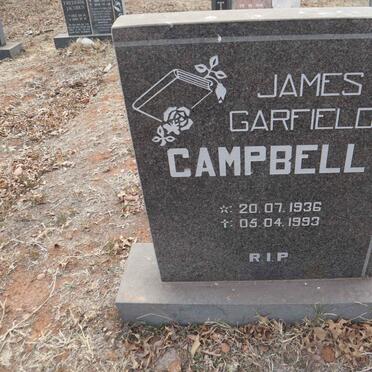 CAMPBELL James Garfield 1936-1993