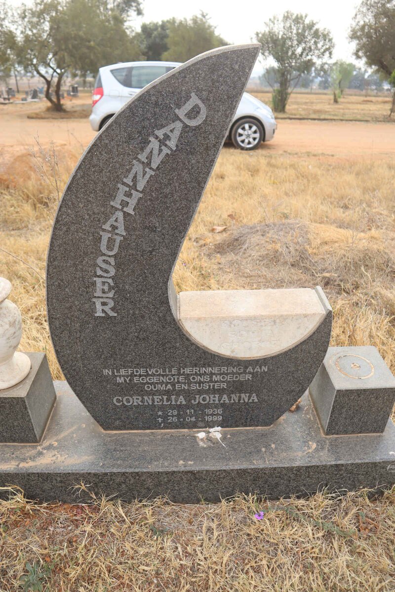 DANNHAUSER Cornelia Johanna 1936-1999