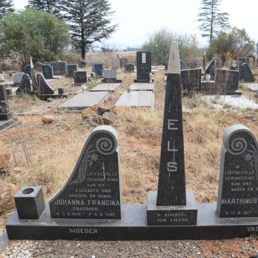 ELS Marthinus Petrus 1917-1998 & Johanna Francina ERASMUS 1915-1982