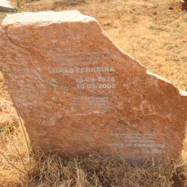 FERREIRA Lukas 1925-2005 & Nellie 1934-