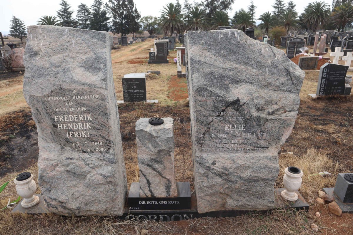 GORDON Frederik Hendrik 1940-2006 & Ellie 1942-2001 _1