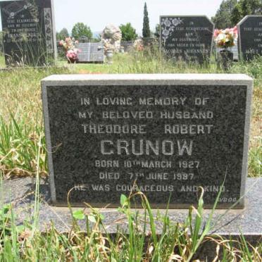 GRUNOW Theodore Robert 1927-19?7