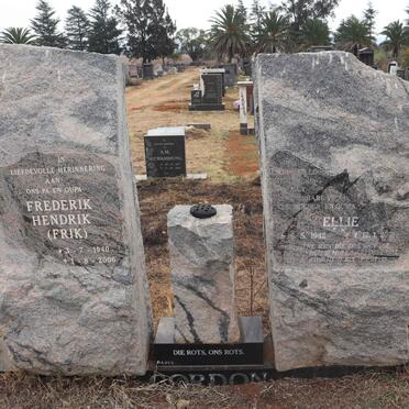 GORDON Frederik Hendrik 1940-2006 & Ellie 1942-2001 _1