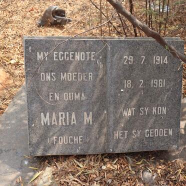 GOOSEN Antonie Christoffel 1909-1990 & Maria M. FOUCHE 1914-1981 _3