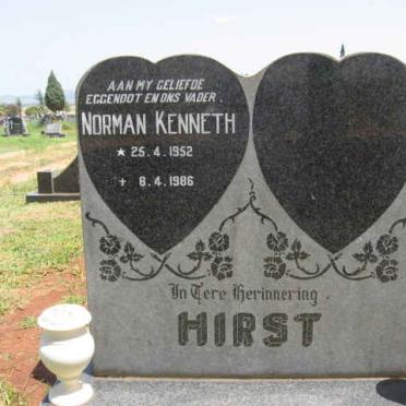 HIRST Norman Kenneth 1952-1986