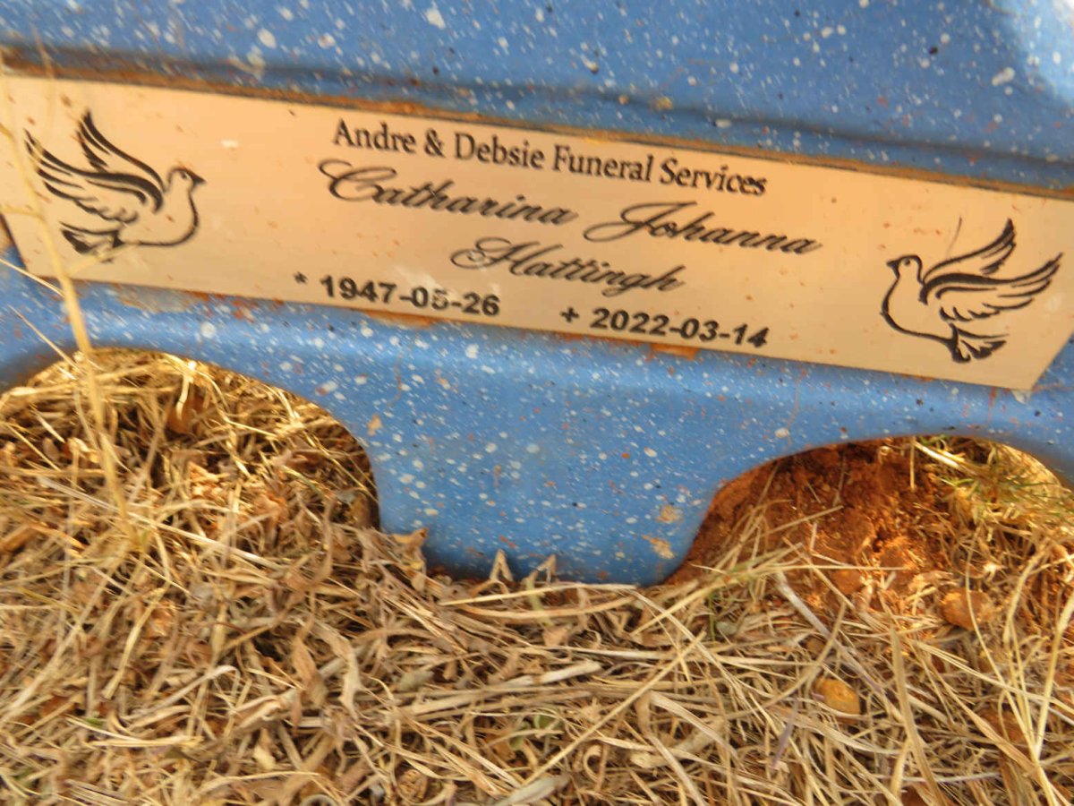 HATTINGH Catharina Johanna 1947-2022