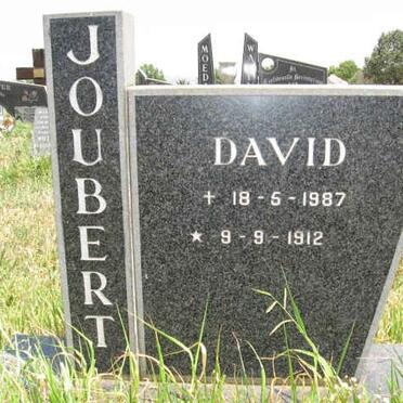 JOUBERT David 1987-1912