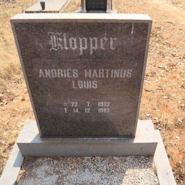KLOPPER Andries Martinus Louis 1932-1983