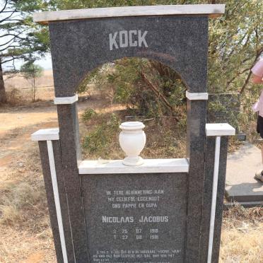 KOK Nicolaas Jacobus 1918-1981