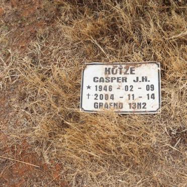 KOTZE Casper J.H. 1946-2004