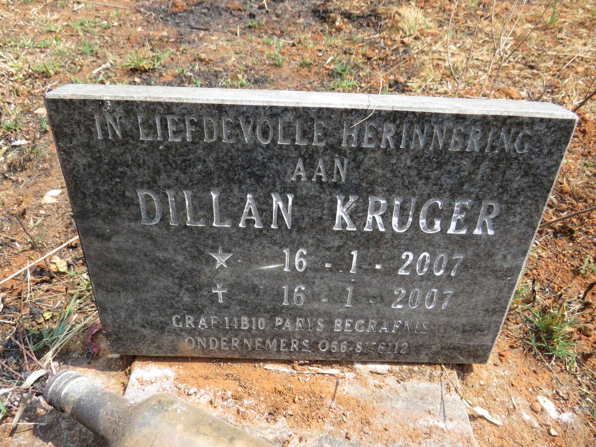 KRUGER Dillan 2007-2007