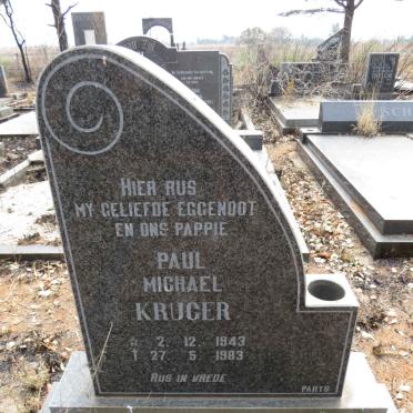 KRUGER Paul Michael 1943-1983