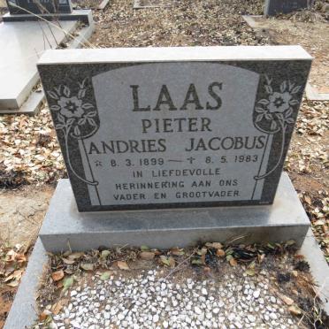LAAS Pieter Andries Jacobus 1899-1983
