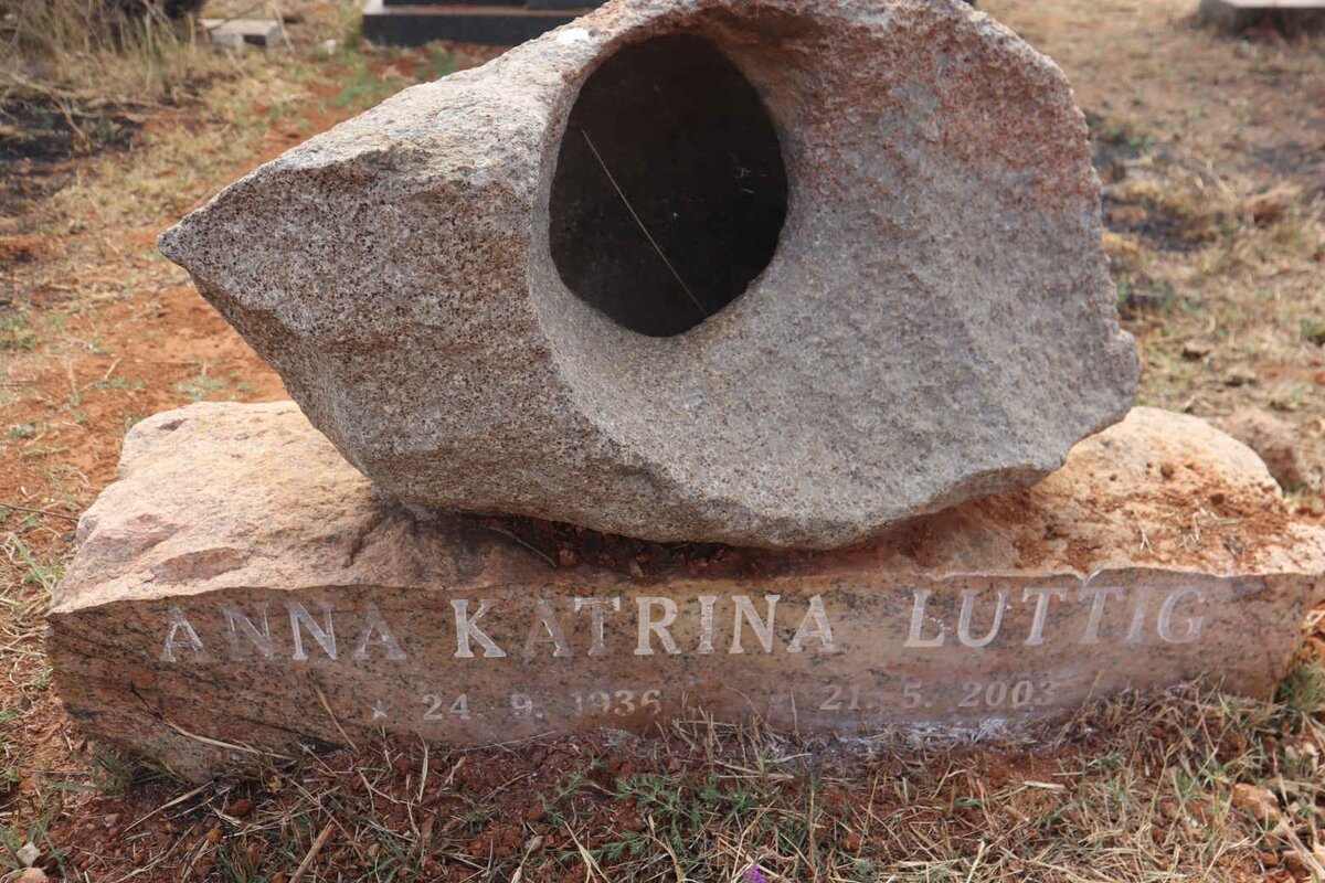 LUTTIG Anna Katrina 1936-2003