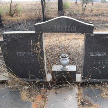 MARAIS Gert P.E. 1906-1982 & Susanna J.W. 1909-1982