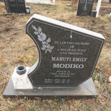 MODIKO Maruti Emily 1934-2000