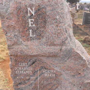 NEL Gert Johannes Stefanus 1934-2005 & Agatha Maria 1936-