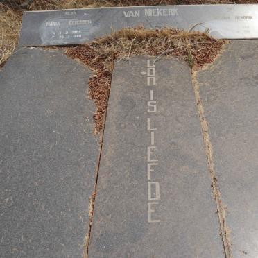 NIEKERK Gieljam Hendrik, van 1903-1981 & Maria Elizabeth 1905-1988 _1