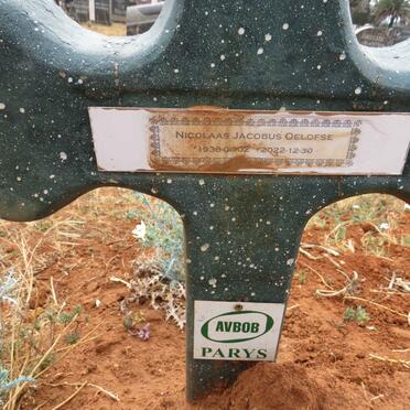 OELOFSE Nicolaas Jacobus 1936-2022