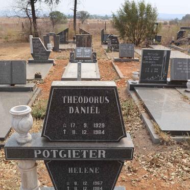 POTGIETER Theodorus Daniel 1929-1984 :: POTGIETER Helene 1967-1984