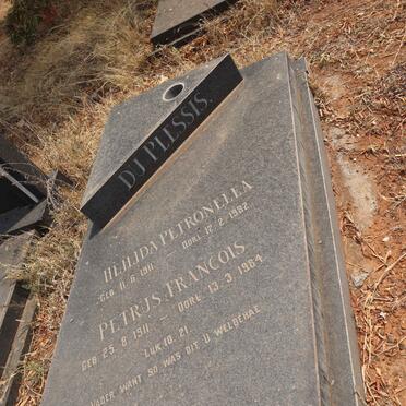 PLESSIS Petrus Francois, du 1911-1982 & Heilida Petronella 1911-1982