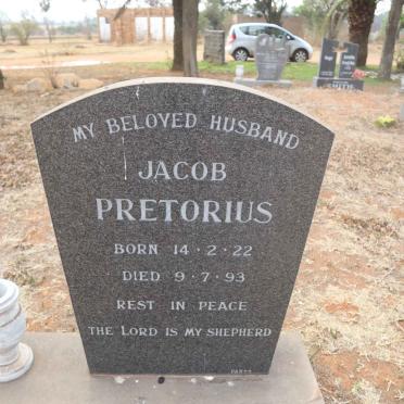 PRETORIUS Jacob 1922-1993