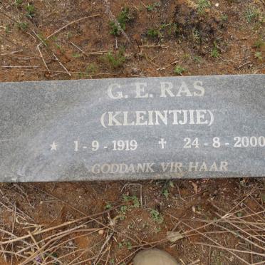 RAS G.E. 1919-2000