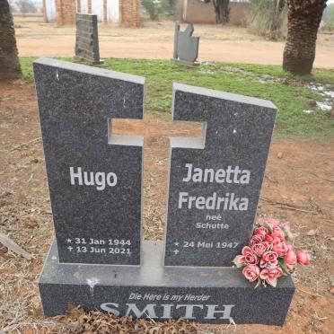 SMITH Hugo 1944-2021 & Janetta Fredrika SCHUTTE 1947-