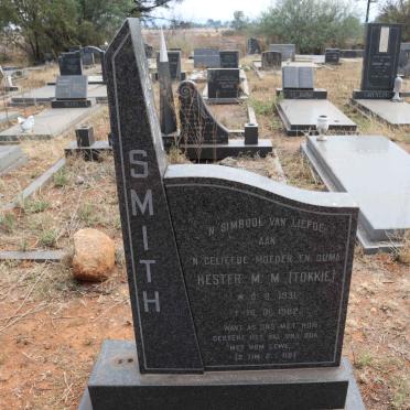 SMITH Hester M.M. 1931-1982