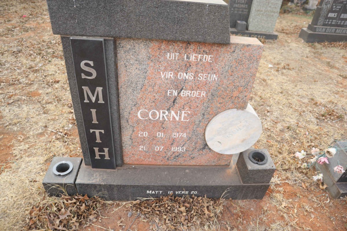 SMITH Corne 1974-1993