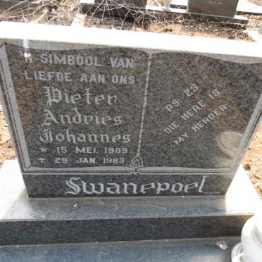 SWANEPOEL Pieter Andries Johannes 1909-1983