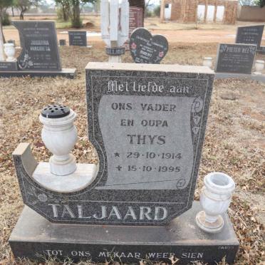 TALJAARD Thys 1914-1995