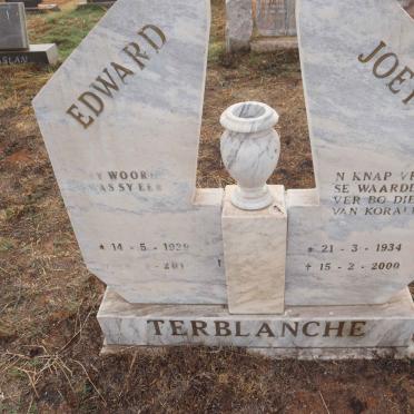 TERBLANCHE Edward 1929-2010 & Joey 1934-2000