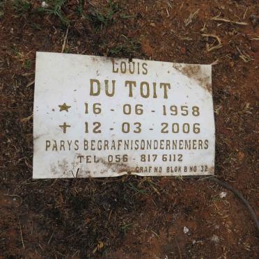 TOIT Louis, du 1958-2006
