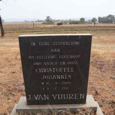 VUUREN Christoffel Johannes, Janse van 1903-1981 & Charlotte E. 1913-2000 _2