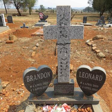 VUUREN Brandon, Jansen van 2009-2009 :: VUUREN Leonard, Jansen van 2009-2009 