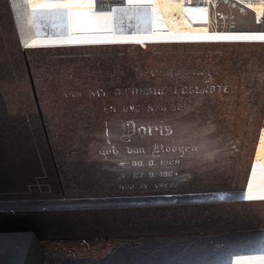 WESTHUIZEN Koos, van der 1923-2008 & Doris VAN ROOYEN 1928-1984 _2